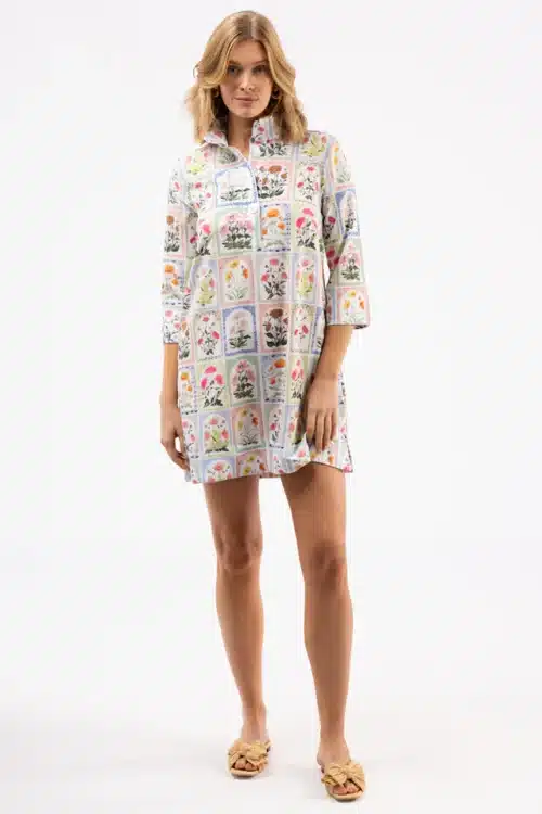 Simone Flower Box Dress - Image 2