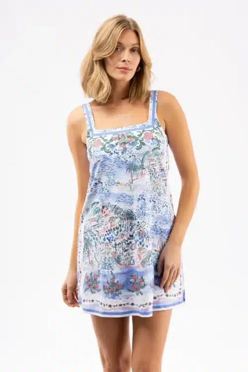 Carol Sea Mural Dress