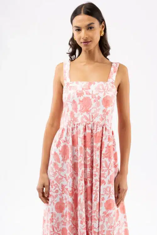 Heather Coral Floral