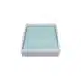 White Scalloped Napkin Box w/Insert