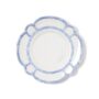 French Blue Bamboo Dinner Plates Set of 4