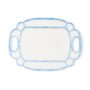 French Blue Bamboo Platter