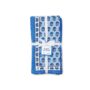 Blue Block Print Cloth Napkins