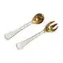 Encanto Soho Salad Servers - Cream