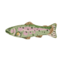 Trout Hooked Pillow
